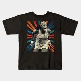 coco gauff - sketc vintage Kids T-Shirt